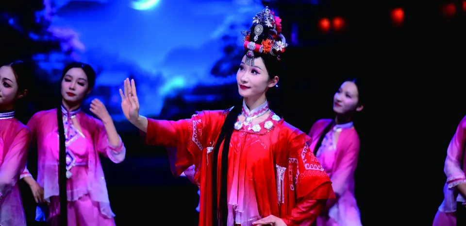 A local cultural performance