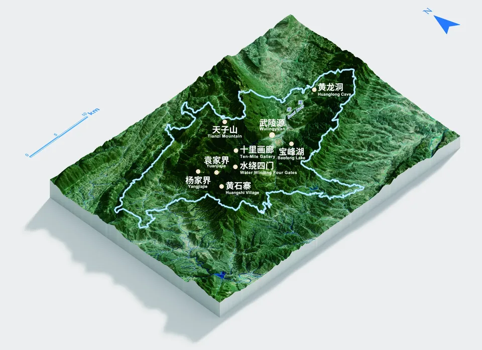 Landforms and waterways